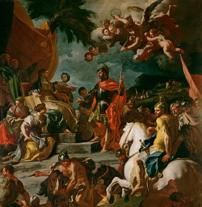 Barak e Deborah (dettaglio) da Francesco Solimena